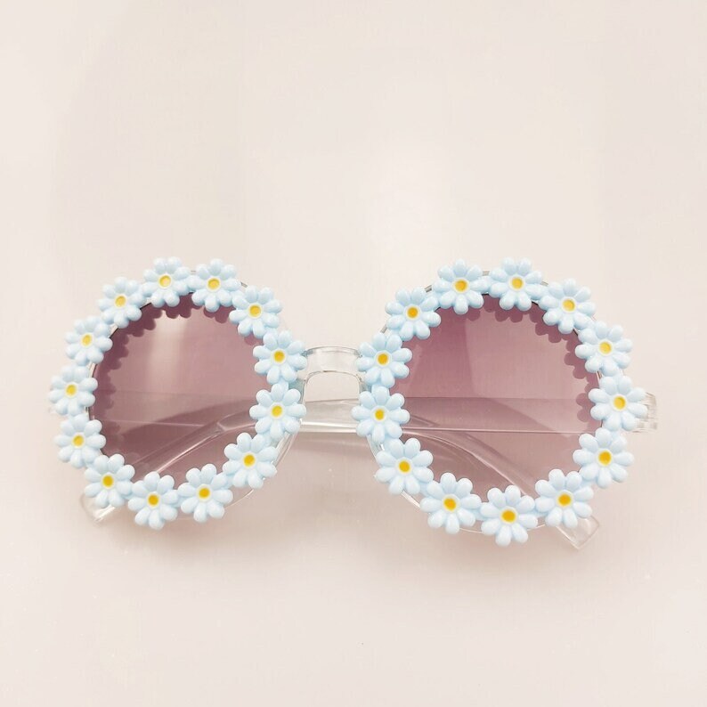 Kids Daisy sunglasses| Kids sunglasses | Girls sunglasses | Flower Girl sunglasses | Daisy Sunglasses | Flower Power sunglasses | Retro Kids
