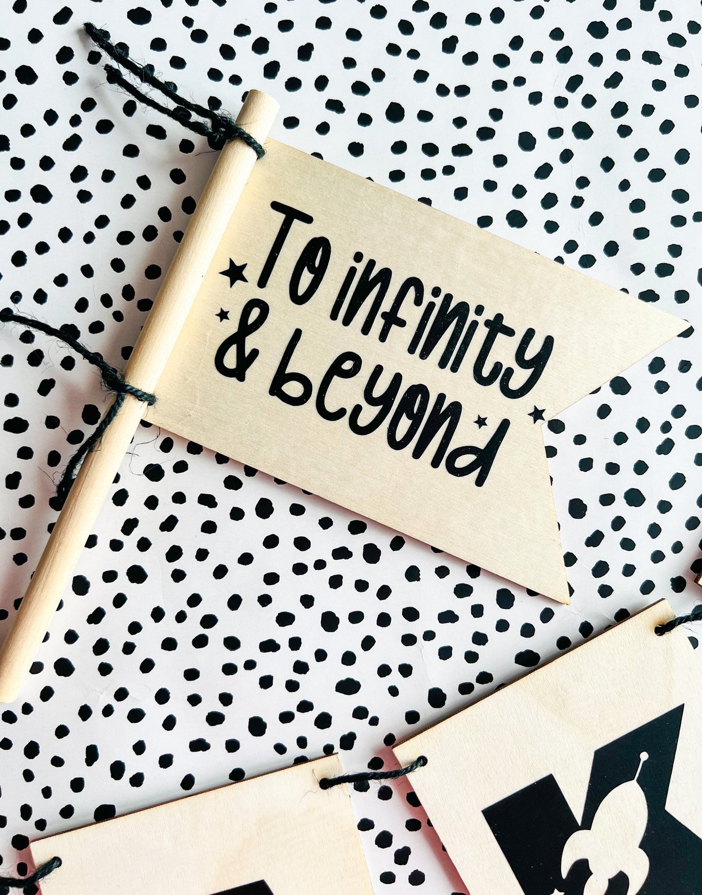 Space Themed Mini Flag Set
